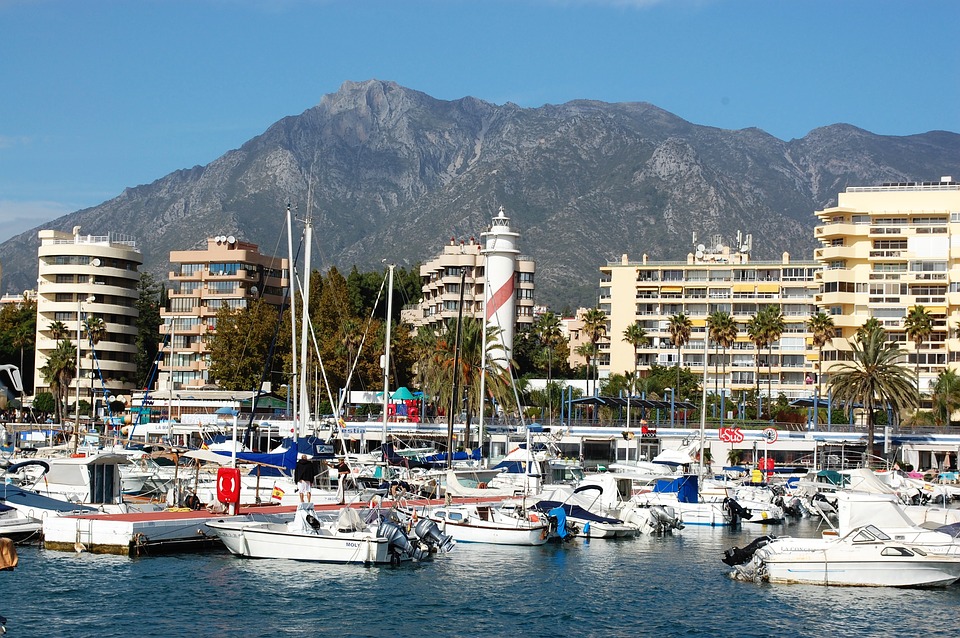 Paseo maritimo puerto